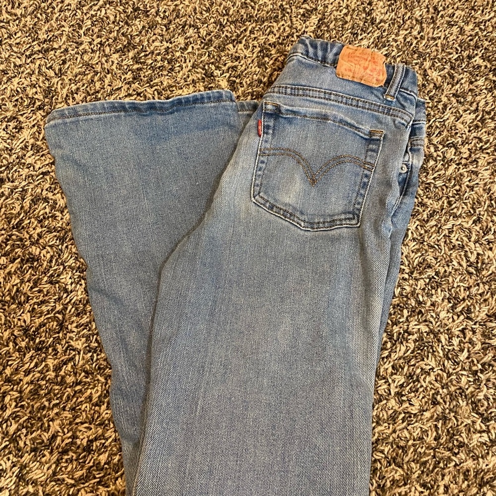 Levi's Flare Blue Jeans